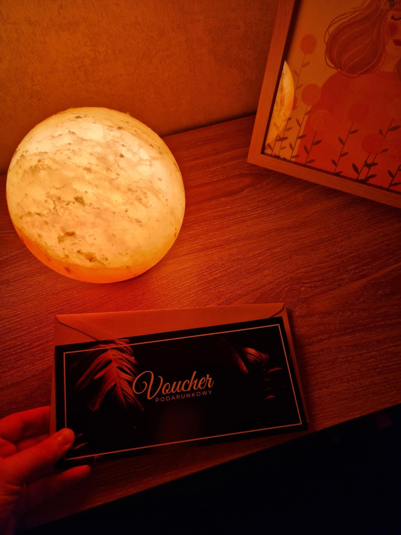 Elegancki voucher w gabinecie Alchemii Masażu